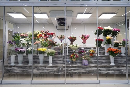 Refrigerator for flowers